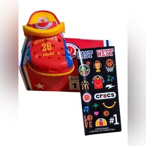 5 for $10 - 2026 McDonald's #1 All American Games x Crocs Keychain Collectible